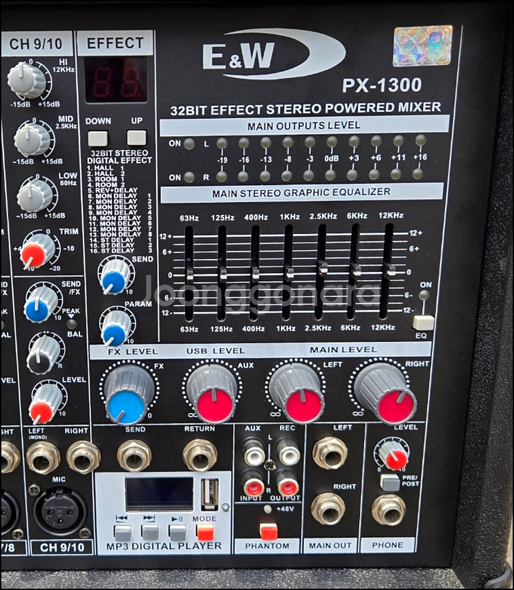 [E&W] PX-1300 중고 파워드믹서--0