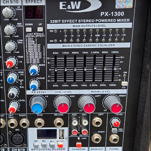 [E&W] PX-1300 중고 파워드믹서