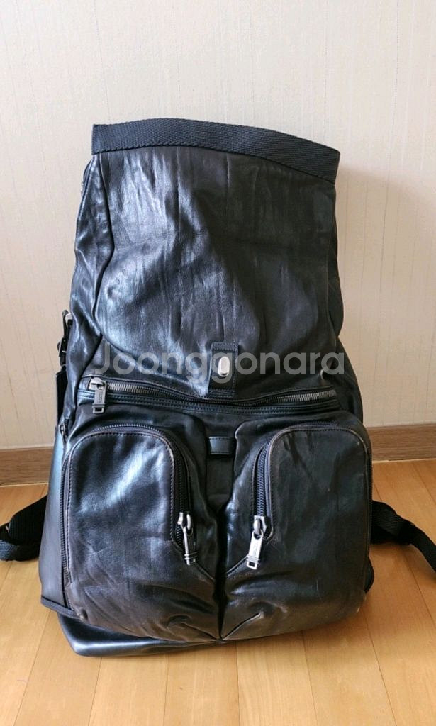 투미 알파브라보 런던롤탑 가죽 가방 판매--3