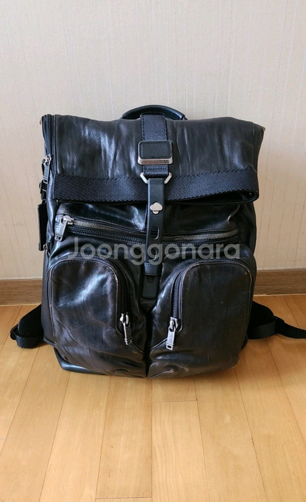 투미 알파브라보 런던롤탑 가죽 가방 판매--0