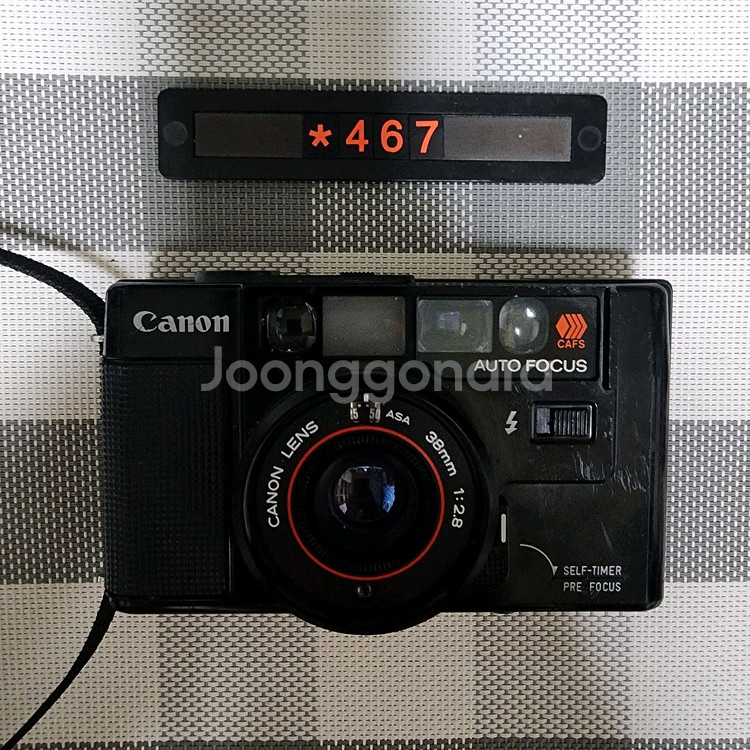 캐논 AF 35M 필름카메라--0