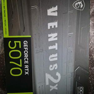 미개봉#새제품#msi RTX 5070 벤투스 12G