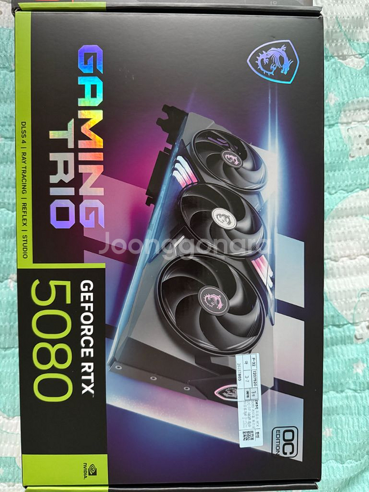 rtx 5080 게이밍 트리오 팝니다!--0