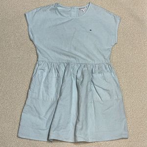 (정품) 타미힐피거 키즈 스트라이프 셔츠 원피스 10세