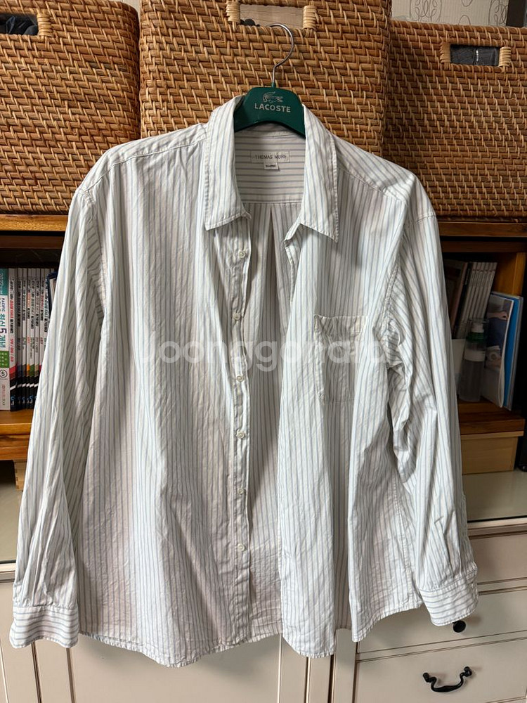 토마스모어 스트라이프 셔츠xl--0