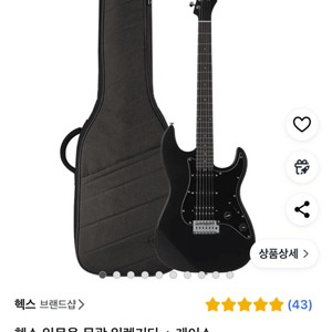 28만원 주고샀던 헥스 입문용 일렉기타 세트