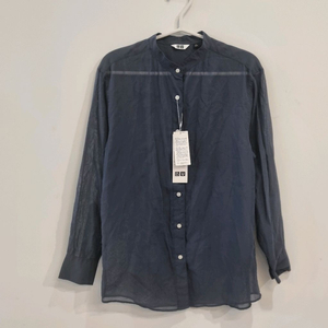 새상품 UNIQLO 유니클로 U 차이나카라 시스루 셔츠