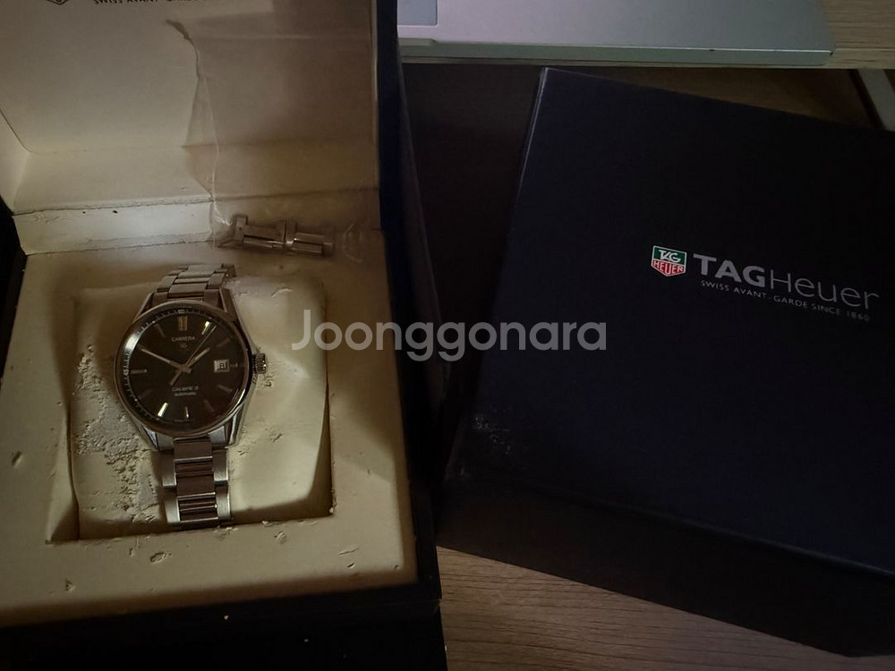 태그호이어 까레라 칼리버5 오토메틱 39mm 회판--0