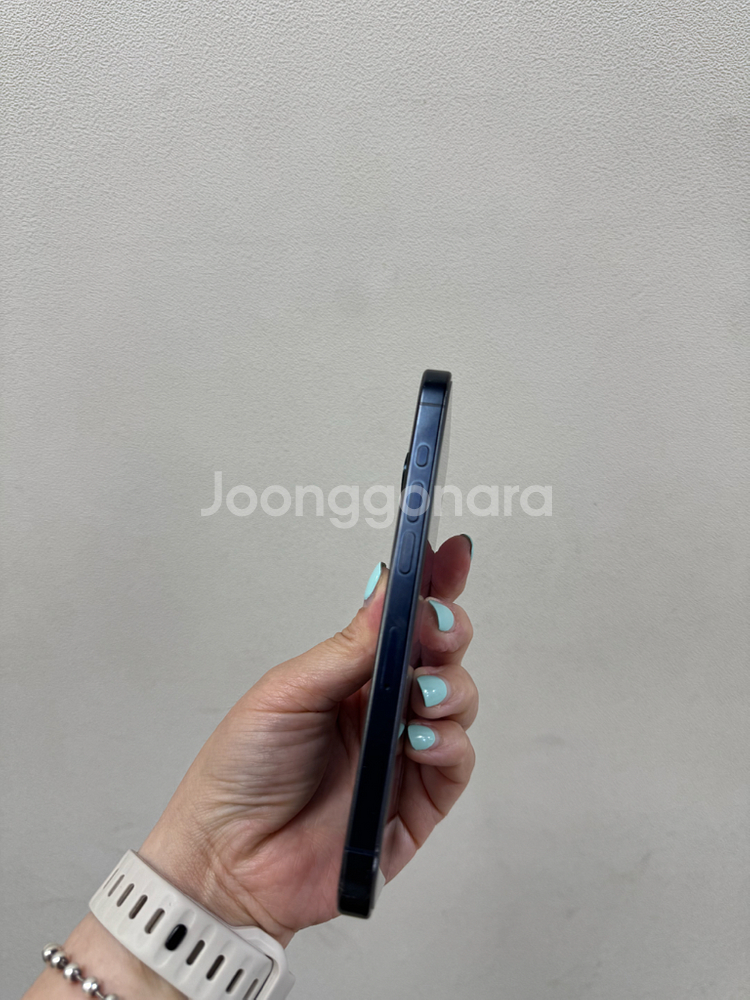 (부산중고폰)아이폰15프로 다크블루 256기가 판매해요--3