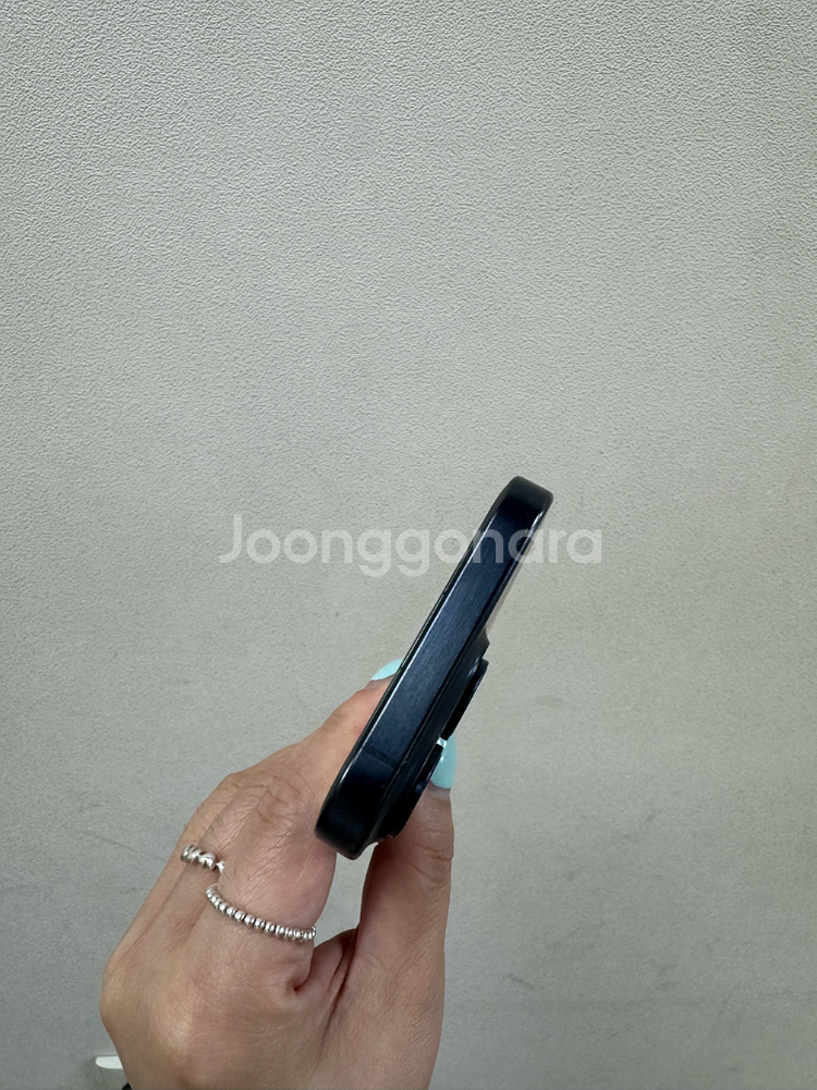 (부산중고폰)아이폰15프로 다크블루 256기가 판매해요--5