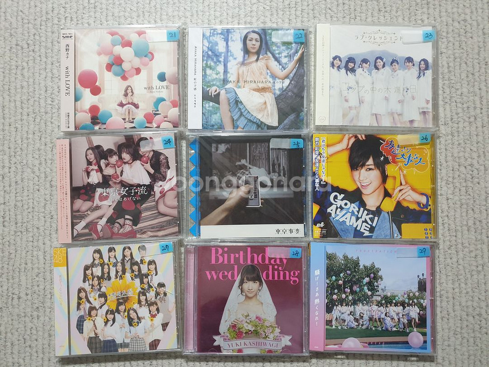 J-pop CD 개별 판매합니다.--8