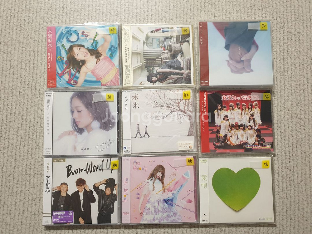 J-pop CD 개별 판매합니다.--2