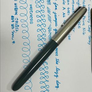 파카 만년필 51 그레이 14K M닙