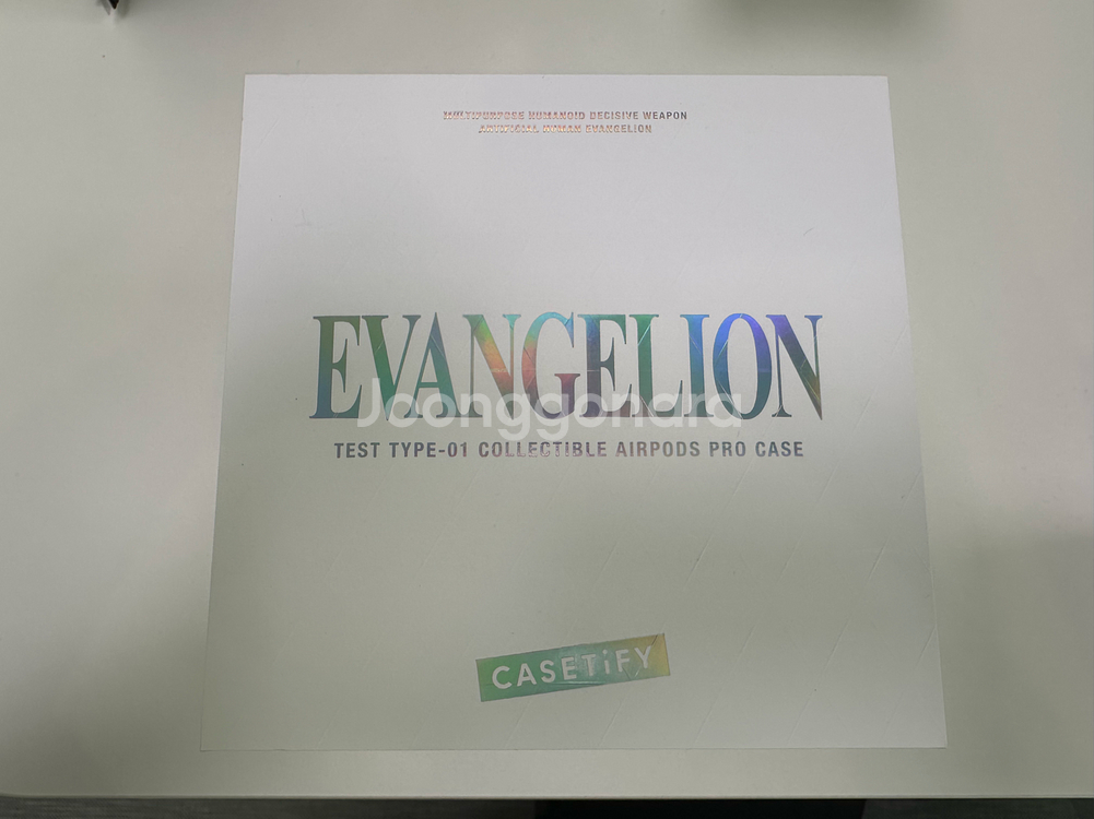 CASETiFY 에반게리온 에어팟 케이스--1