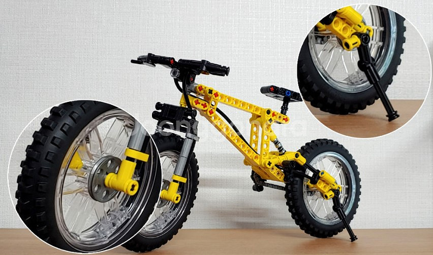 산악 MTB 자전거 209pcs 블럭--3