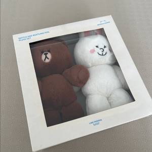 라인프렌즈 베이비 촉감인형 세트