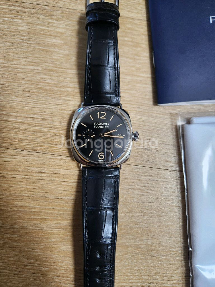 파네라이 라디오미르 쿼란타 블랙 40mm--2