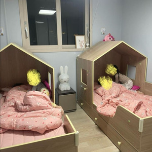 리바트 숲속의오두막 침대