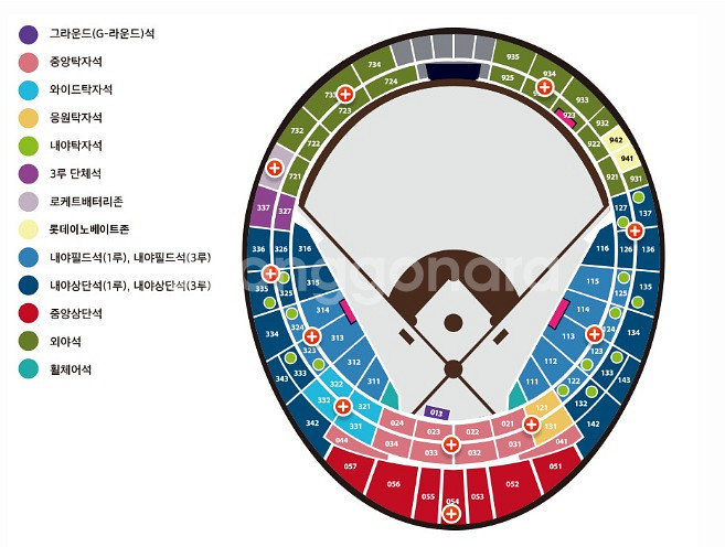 롯데vsLG 야구티켓 7월1~3일 1루내야 홈경기--0