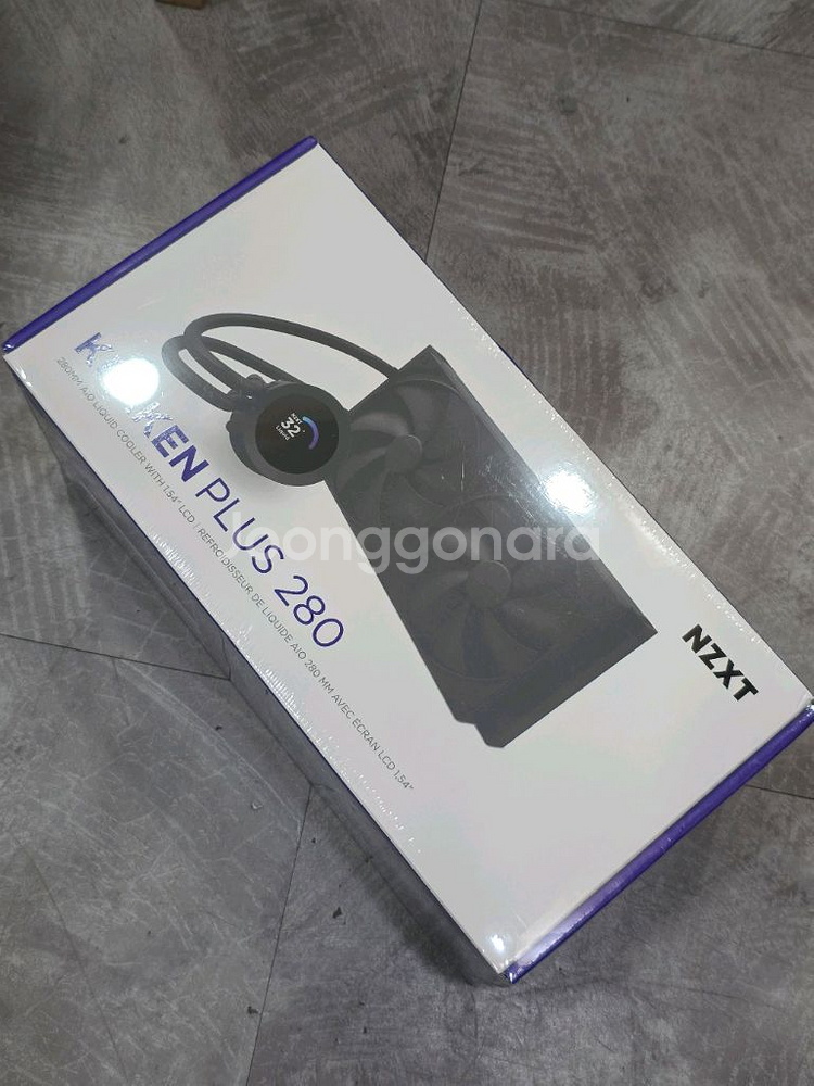 NZXT 신형 수냉쿨러 크라켄 PLUS 280 미개봉--0