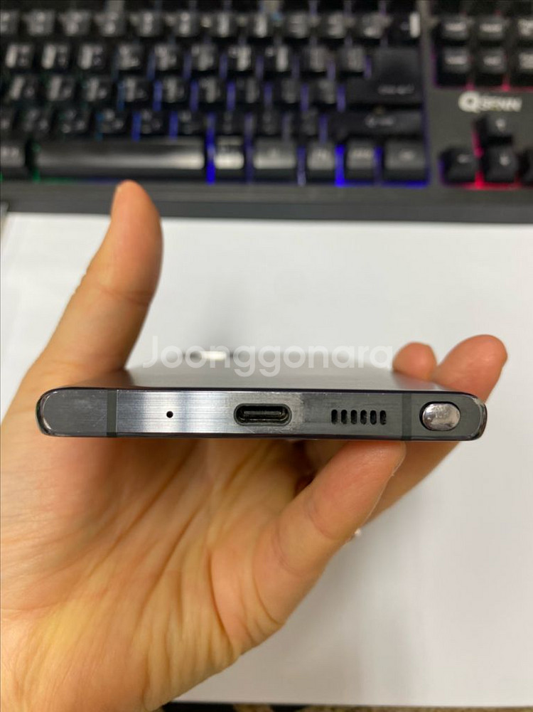 KT 갤럭시노트20 그레이 A급 256GB 무잔상--6