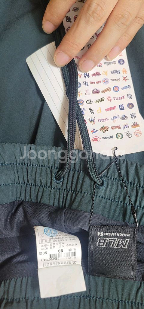 (남성90사이즈) MLB 정품 반바지 텍붙은 새거--4