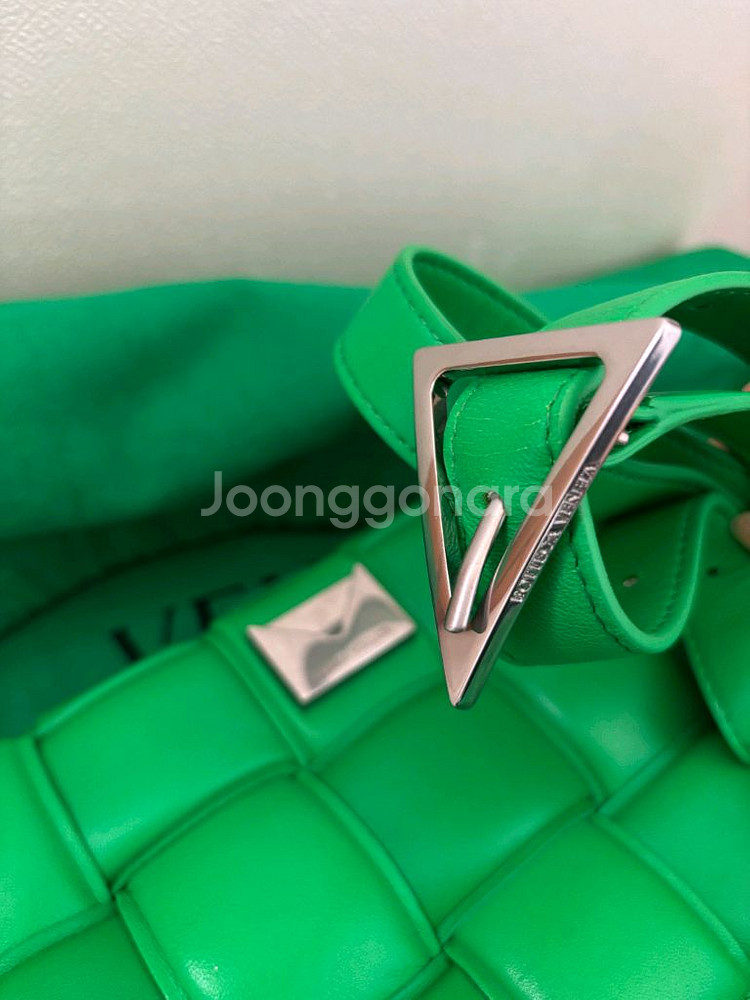 급처 보테가 베네타 카세트백 그린--4
