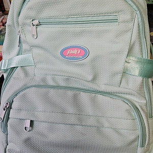 민트색 백팩 가방 학생 가방 책가방