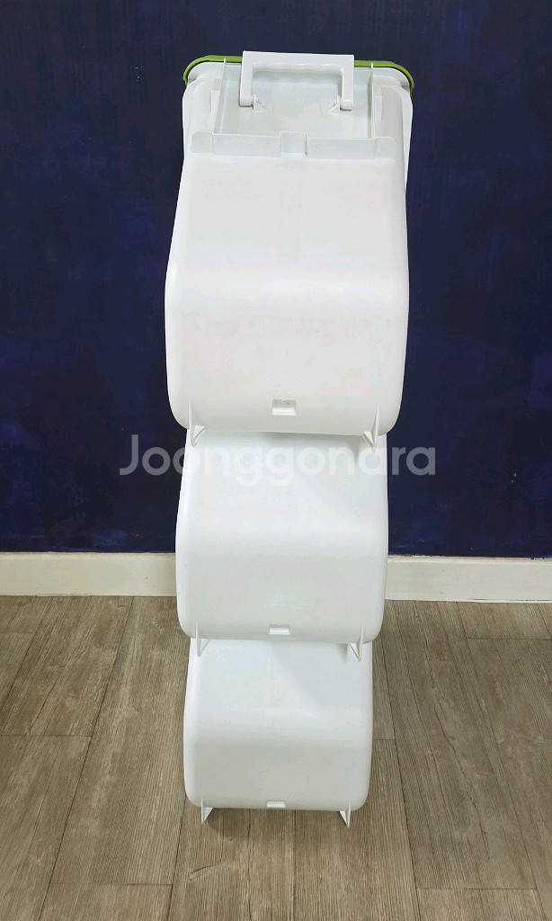3단 원터치 스탠드 분리수거함, 장난감정리함--4