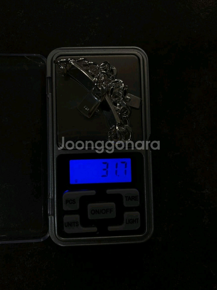 925실버 플레이트 팔찌--3
