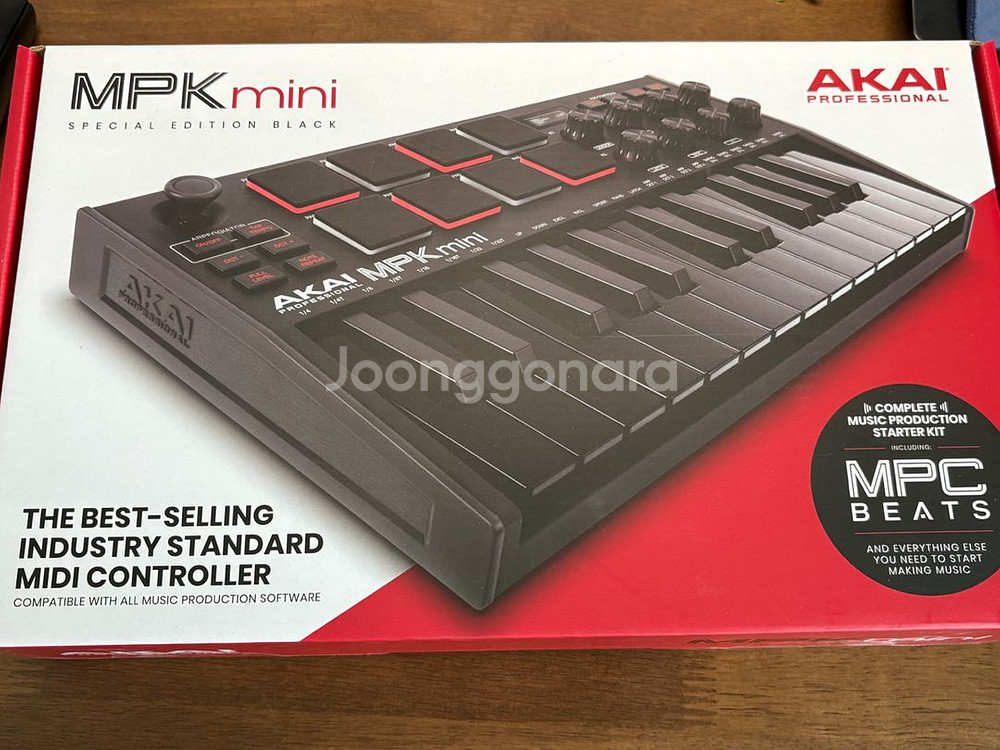 [판매] AKAI MPK Mini MK3 블랙--4