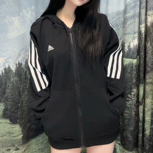 아디다스 트레이닝 후드집업 xl