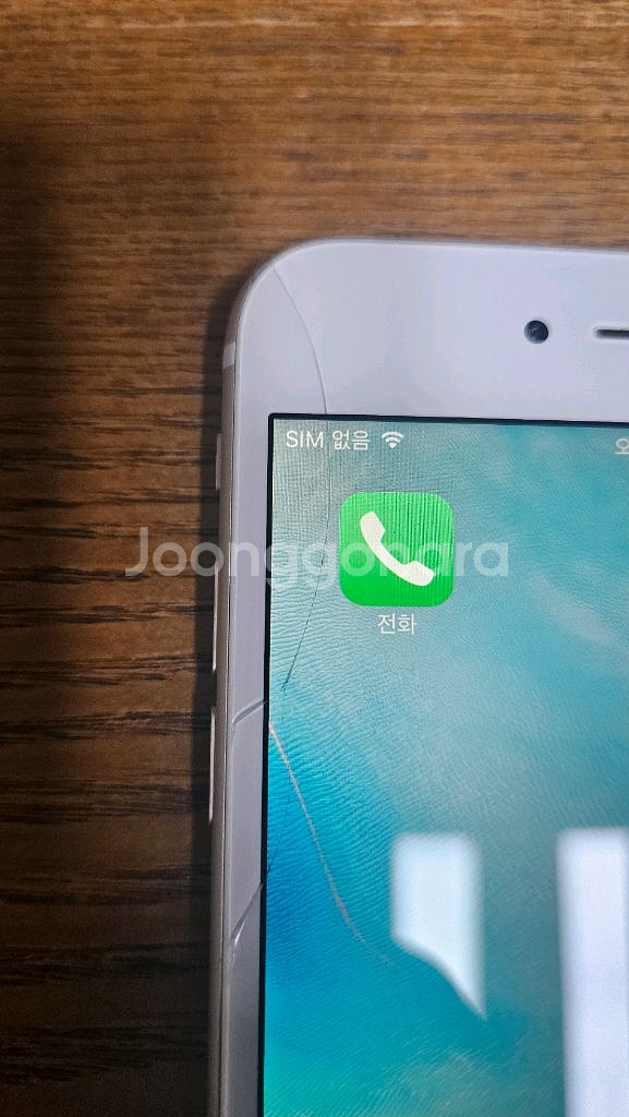 아이폰6플러스 부품용 골드 16기가--1