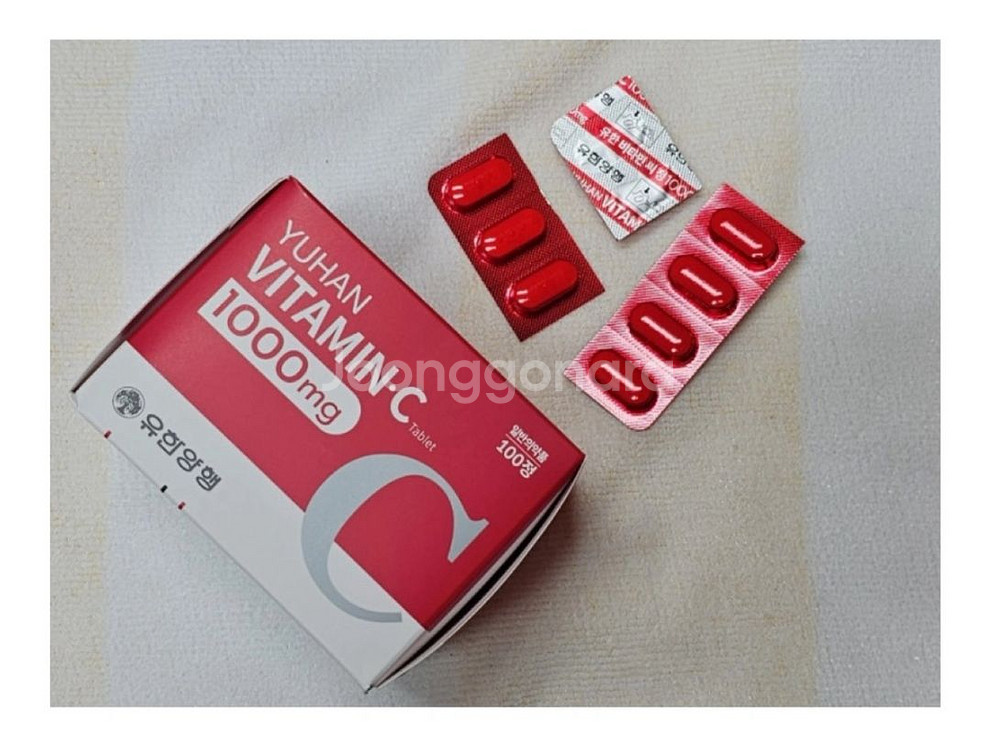 유한 비타민C 1000mg 100정--0