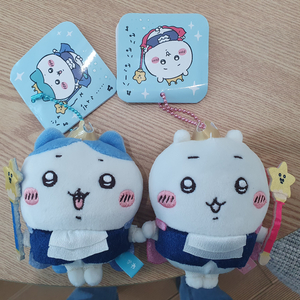 (새제품) 먼작귀 치이카와 하치와레 인형키링 일괄