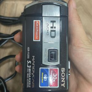 소니 sony 빈티지 캠코더 HDR-PJ200