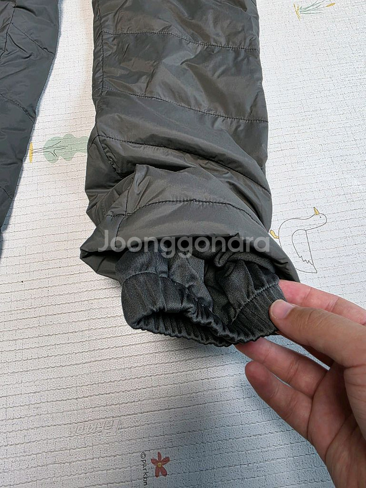 웨스트우드 오리털 패딩 바지 새상품 팔아요.--1