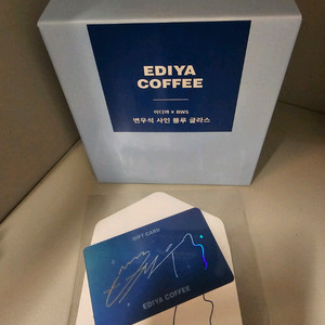 변우석 이디야 콜라보 기프트카드 & 머그컵
