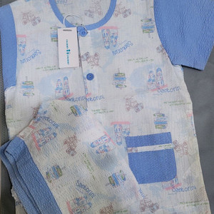 첨이첨이 남아반팔잠옷상하 60호 새상품 택포