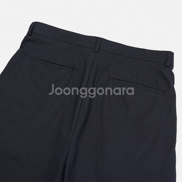 린넨 투턱 와이드 슬랙스--4