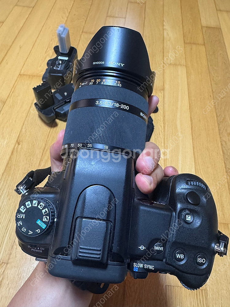 소니 DSLR-A700 카메라 ,18-200mm렌즈,--2
