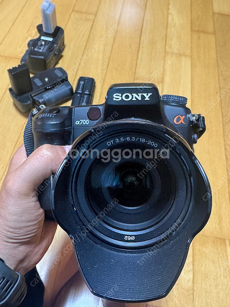 소니 DSLR-A700 카메라 ,18-200mm렌즈,--5