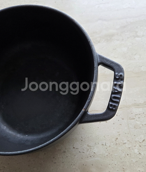 스타우브 아시아볼 블랙 16cm 무쇠냄비--4