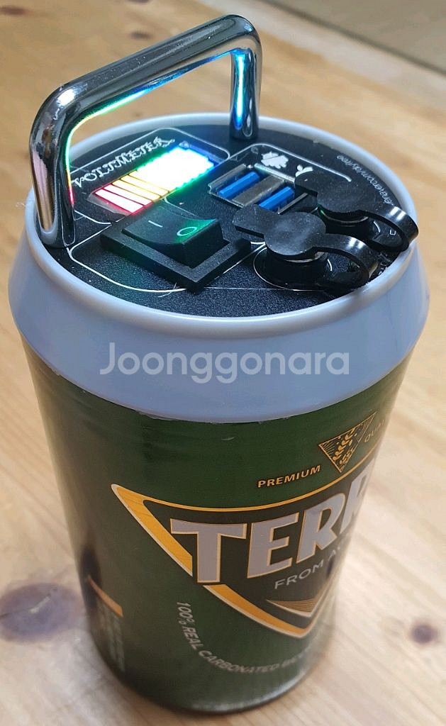 캠핑 갬성 맥주캔 파워뱅크 맥뱅(12.6V 14A)--2