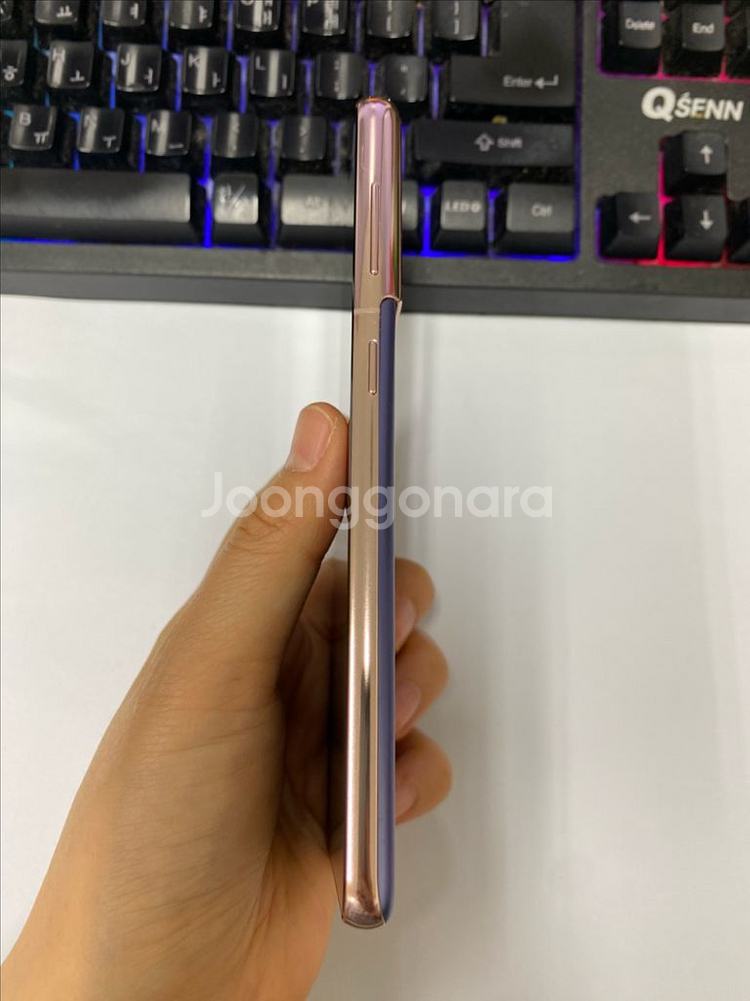 SK 갤럭시S21 퍼플 액정SS급 256G 무잔상--5