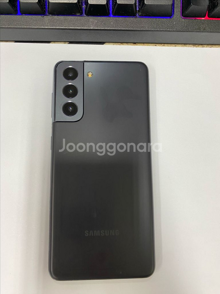 갤럭시S21 블랙 외괸깔끔 256G 무잔상--0