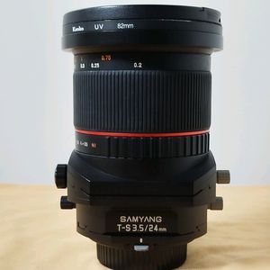 삼양 TS 24mm f3.5 니콘마운트 렌즈 팝니다.