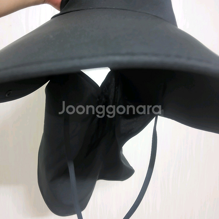 새상품 햇빛가리개 모자 여름 여자 창넓은 자외선 차단모--3