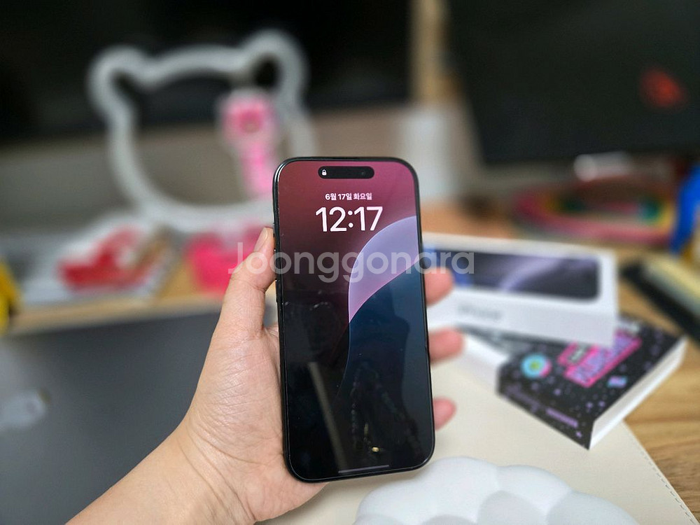 아이폰 16 프로 256GB 블랙 티타늄--4