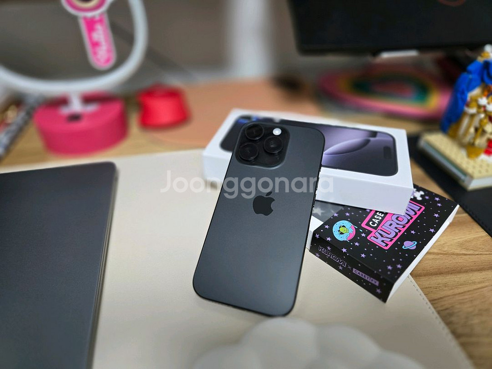 아이폰 16 프로 256GB 블랙 티타늄--5